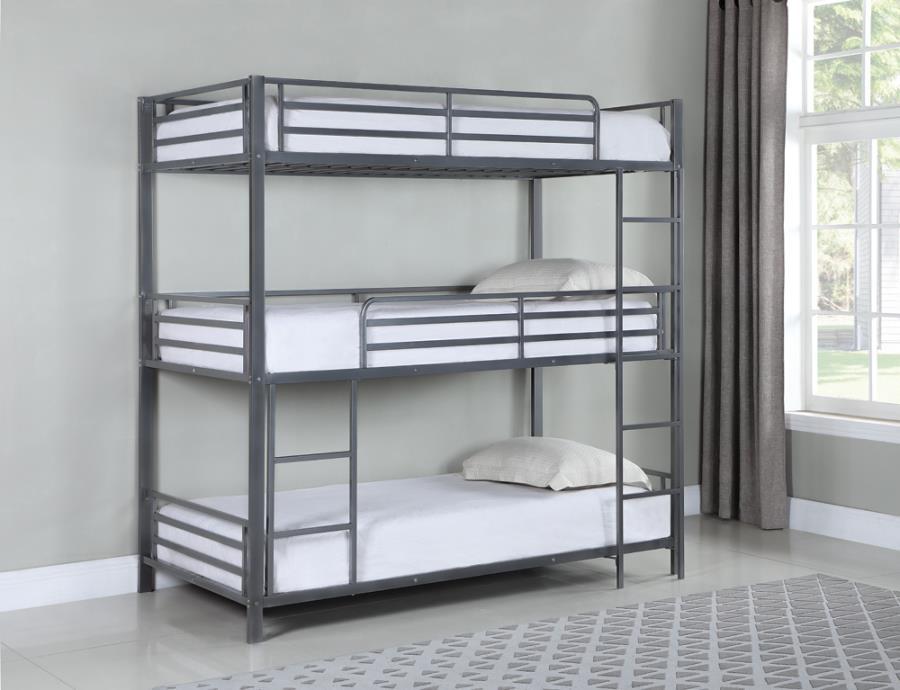 Triple Twin Bunk Bed