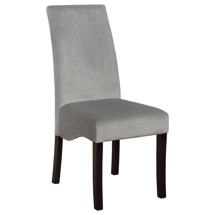 Stanton Collection - Grey - Stanton Upholstered Side Chairs Grey (Set of 2)