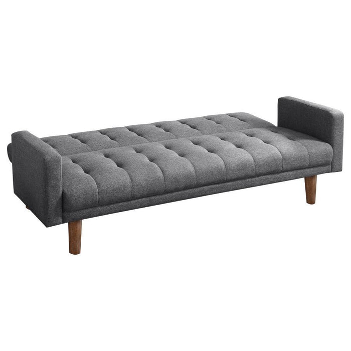 Grey - Sommer Tufted Sofa Bed Grey