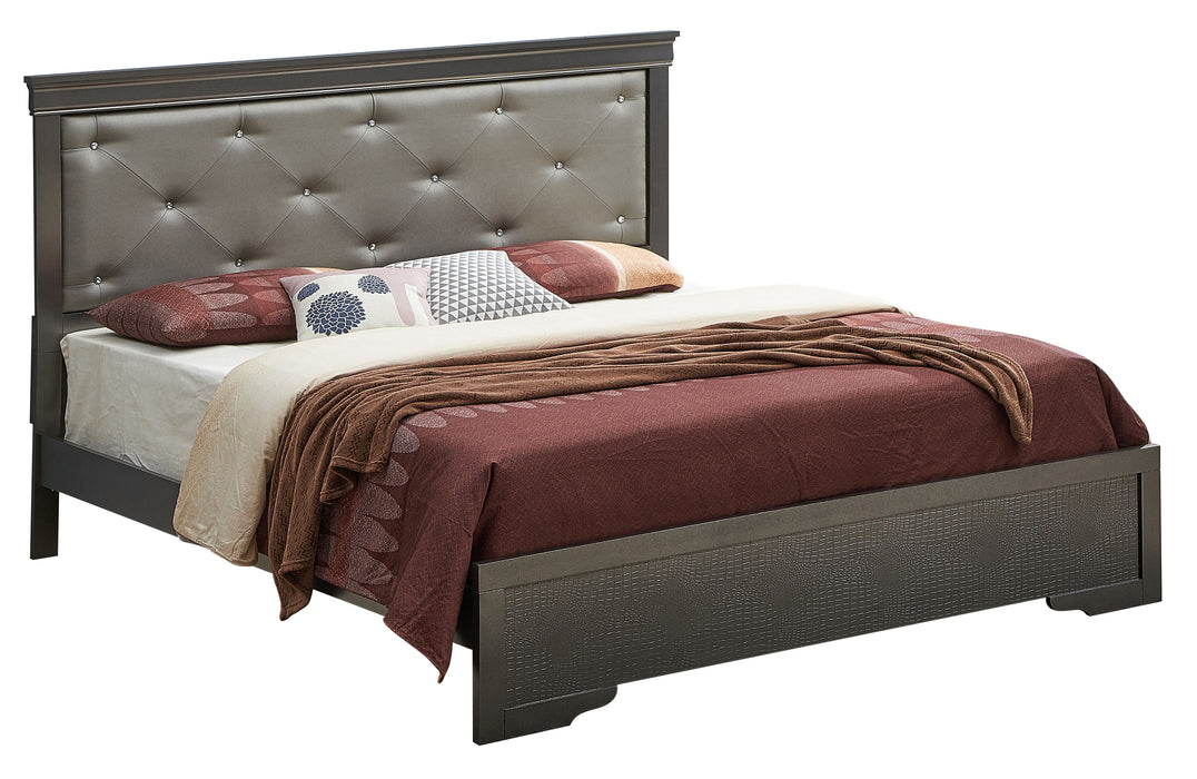 Chic Elegantly Designed Transitional Bed