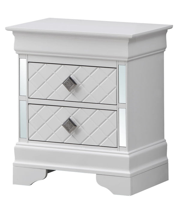 Verona - G6790-N Nightstand - Silver Champagne