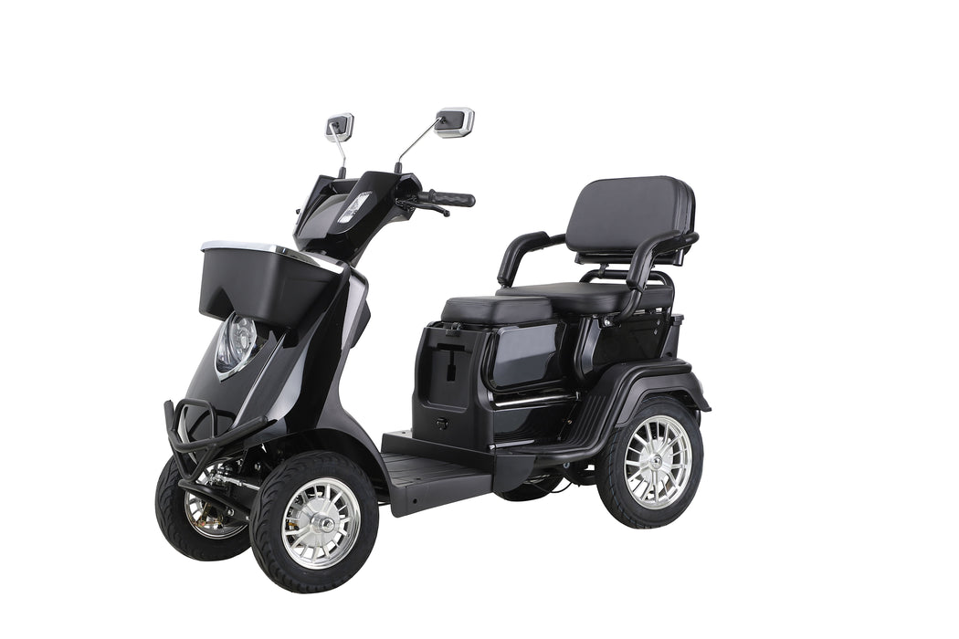 Heavy Duty 4 Wheel Mobility Scooters For Seniors & Adults 500 Lbs Capacity