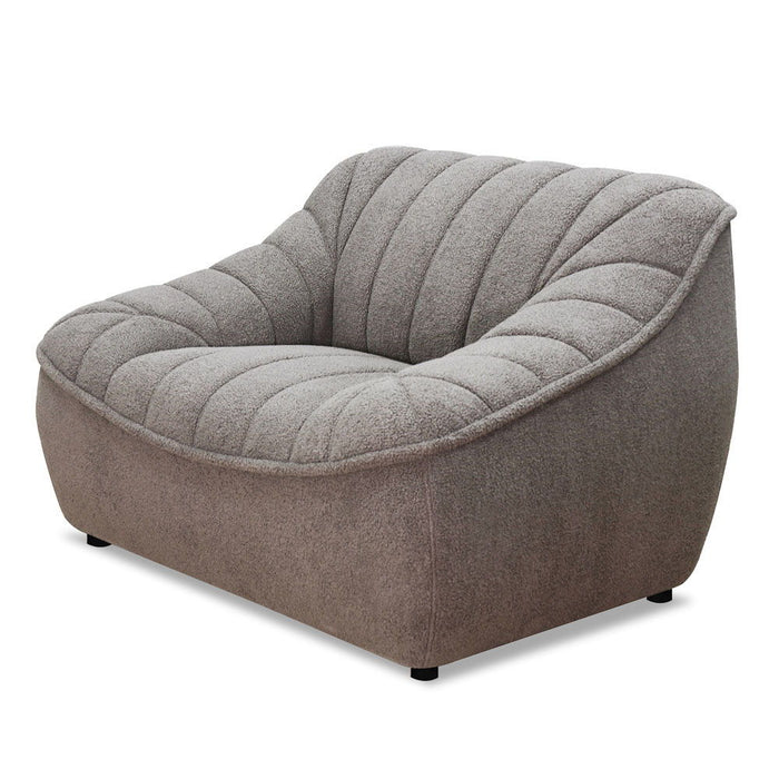 Pearl Fabric Chair - Taupe