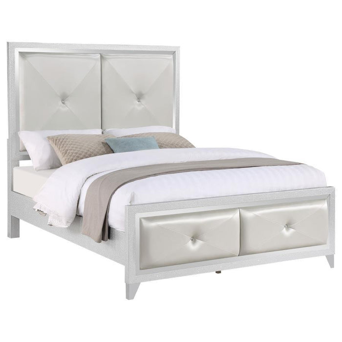 Larue - Upholstered Tufted Panel Bed