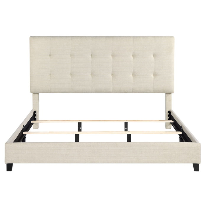 Bridgevine Home - Platform Bed - Tufted Headboard