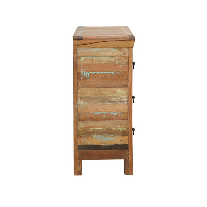 4-drawer Accent Cabinet Reclaimed Wood