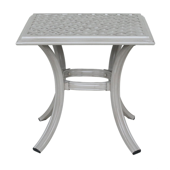 22" Outdoor Standard End Table - Ashen Wheat