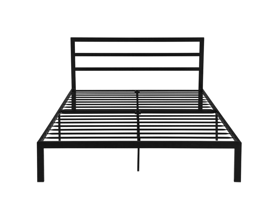 Metal Bed Frame With Headboard