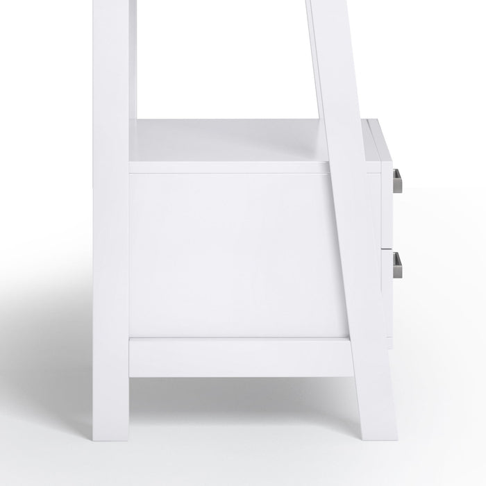 Sawhorse - Ladder Shelf with Storage