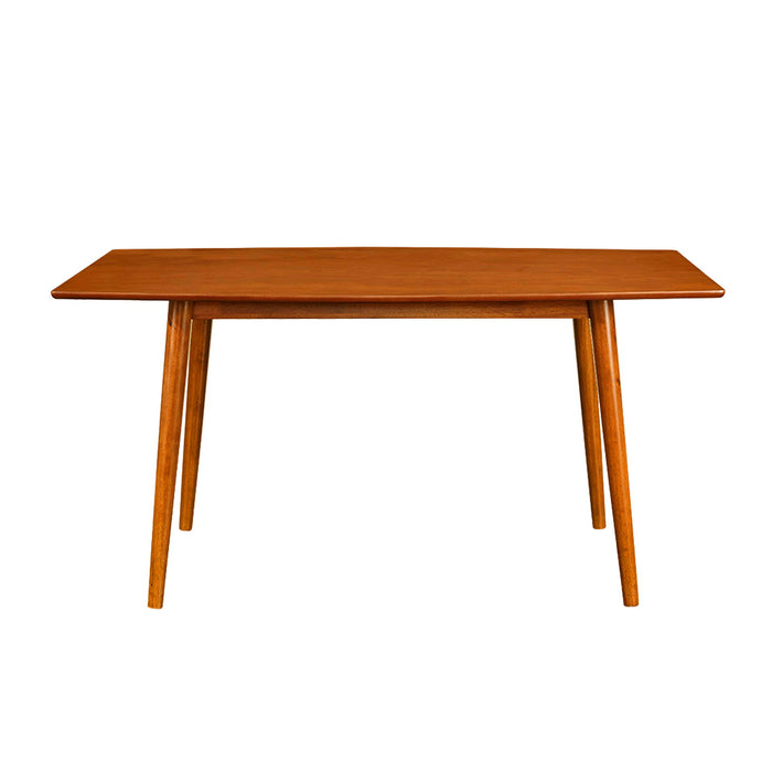 Mid-Century Modern Minimalist Dining Table - Acorn