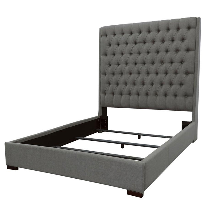 Camille - Upholstered Panel Bed