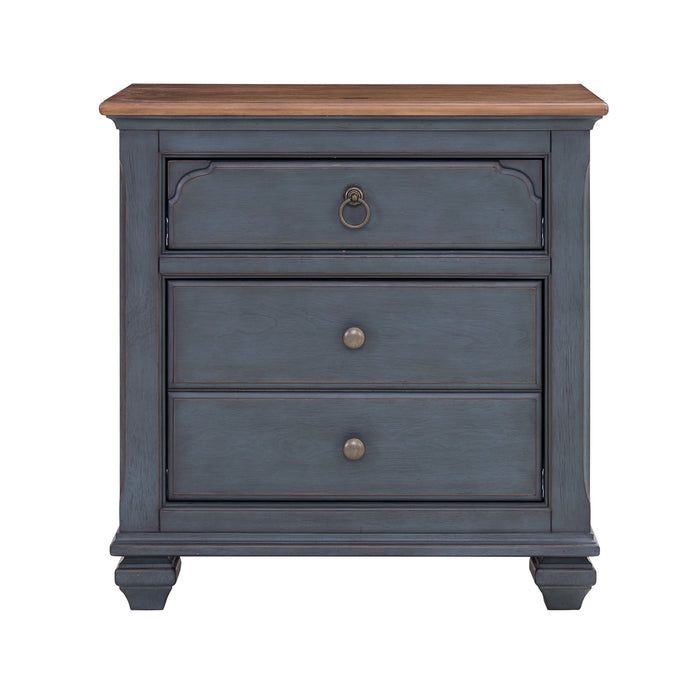 Americana - Nightstand - Corduroy Blue