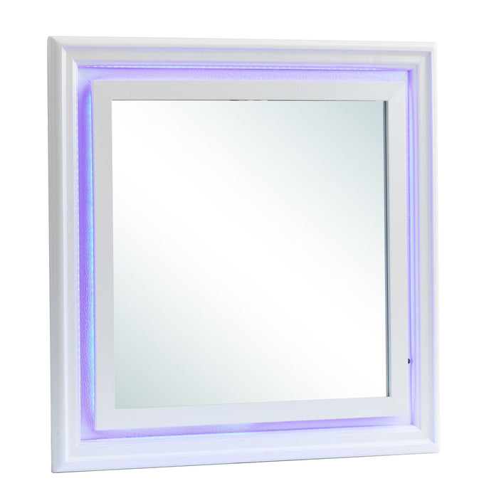 Lorana - G6590-M2 Mirror2 - Silver Champagne