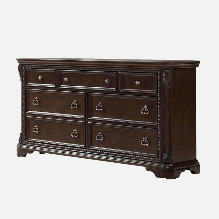 7 Drawer Dresser - Mahogany