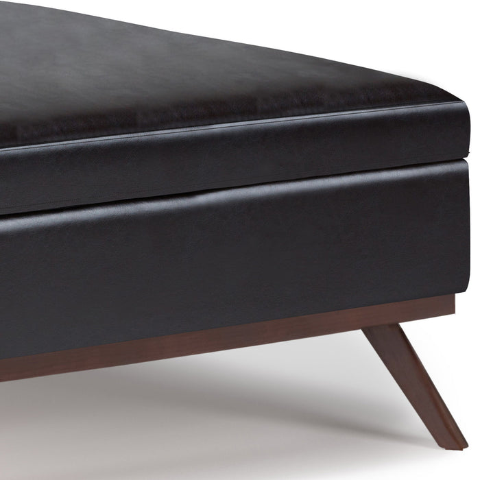 Owen - Square Coffee Table Storage Ottoman