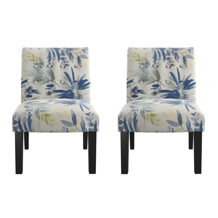 Verma - Floral Accent Chair