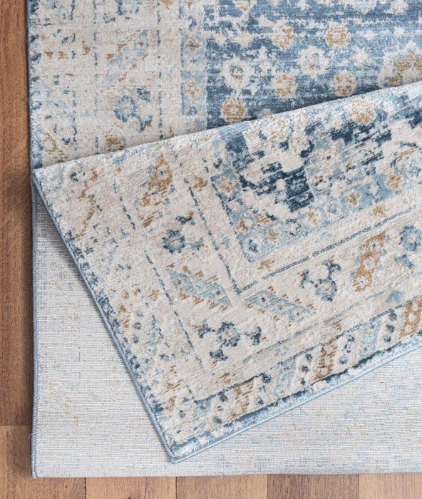 Noble - 5'3" X 7'3" Area Rug - Blue / Polyester