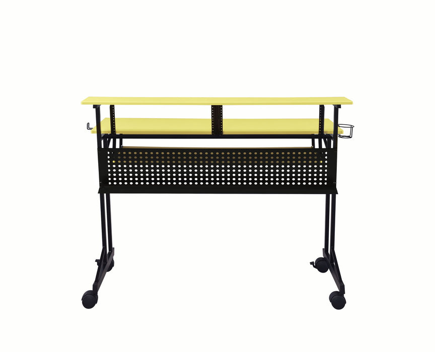 Suitor - Music Recording Studio Desk - Black / Yellow