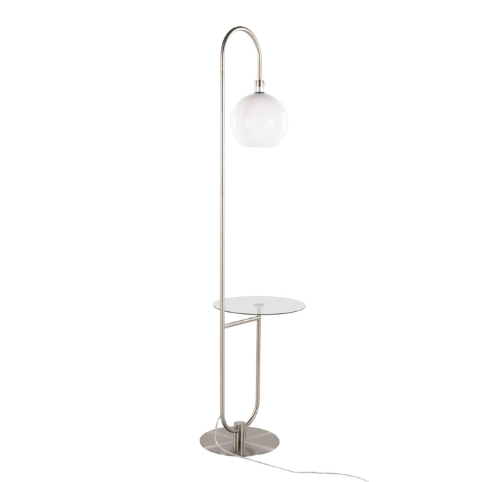 Trombone - Contemporary / Glam Floor Lamp