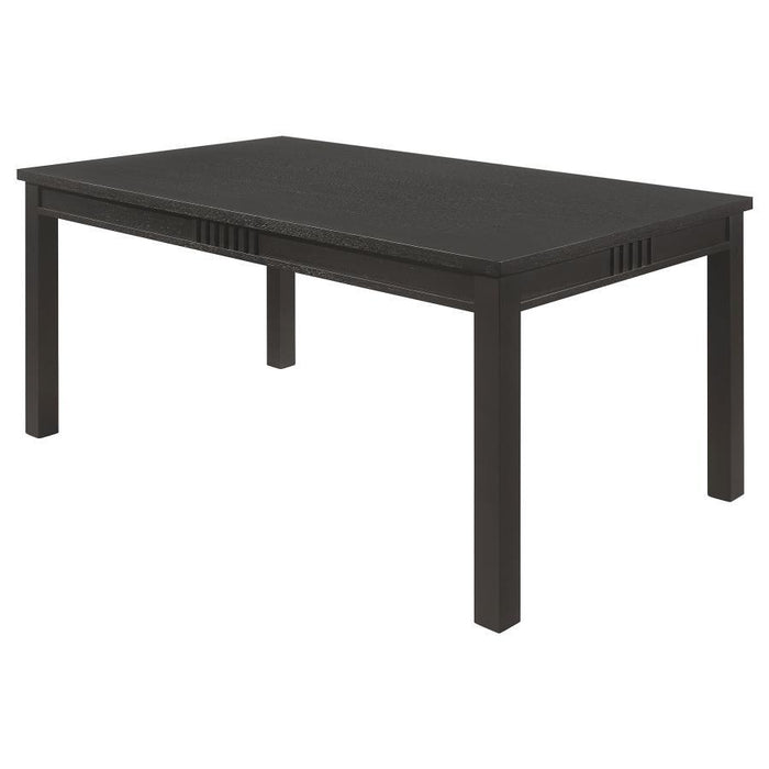 Marbrisa - Rectangular Dining Table - Matte Black