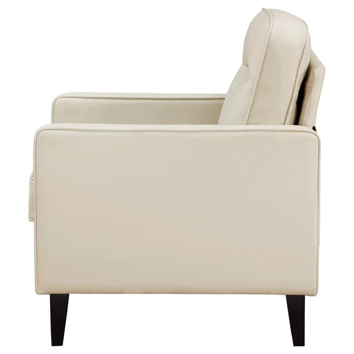 Jonah - Upholstered Track Arm Accent Club Chair