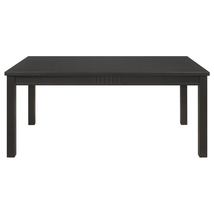 Marbrisa - Rectangular Dining Table - Matte Black