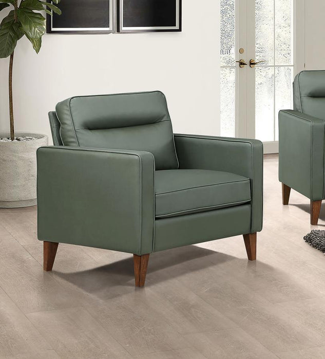 Jonah - Upholstered Track Arm Accent Club Chair