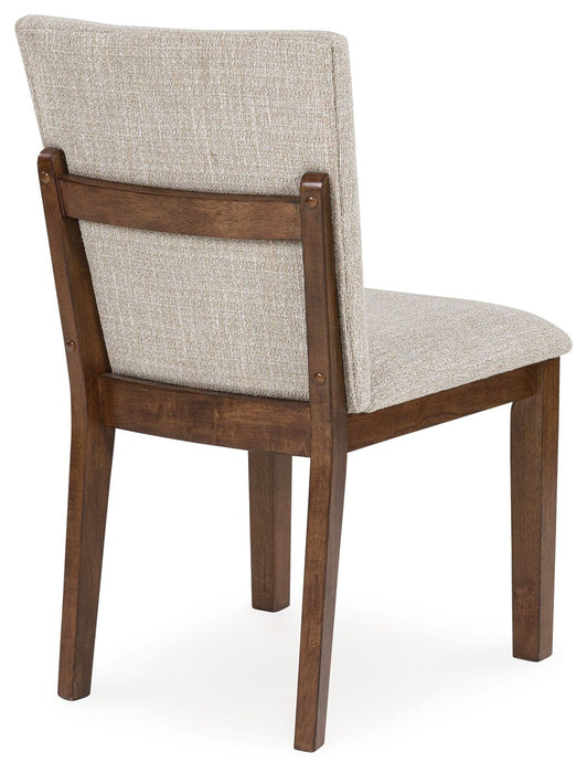 Kraeburn - Beige / Brown - Dining Upholstered Side Chair (Set of 2)