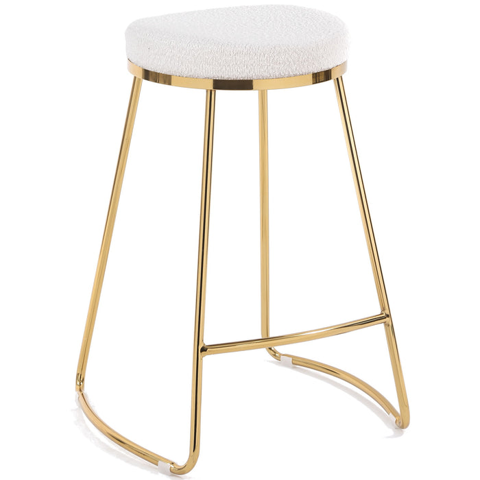 Jane - 26" Mid-Century Modern Luxury Upholstered Stool