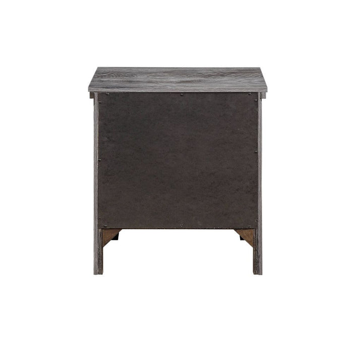 Vidalia - Nightstand - Rustic Gray Oak