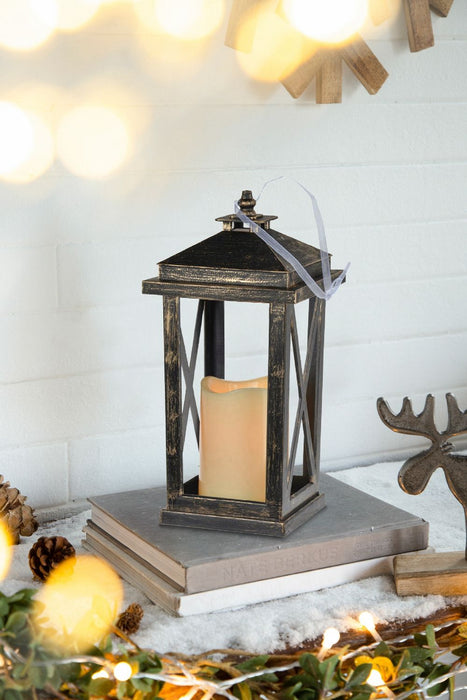 Menifee Lantern With Led Candle (Set of 2)