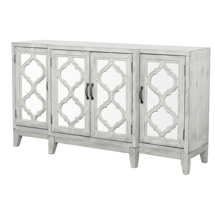 4-door Accent Cabinet Antique White