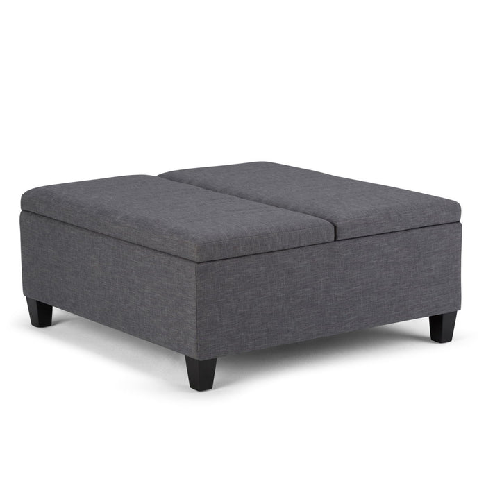 Ellis - Coffee Table Storage Ottoman