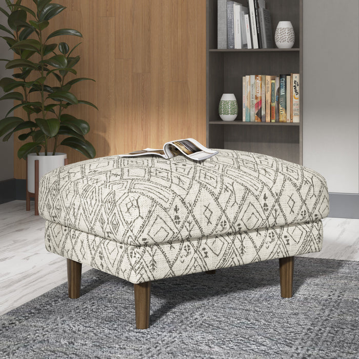 Jurie - Abstract Ottoman - Black