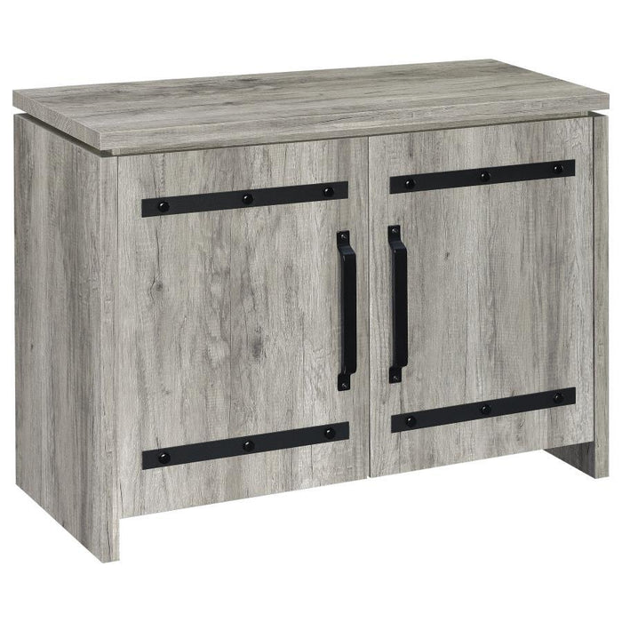 2-door Accent Cabinet Grey Driftwood