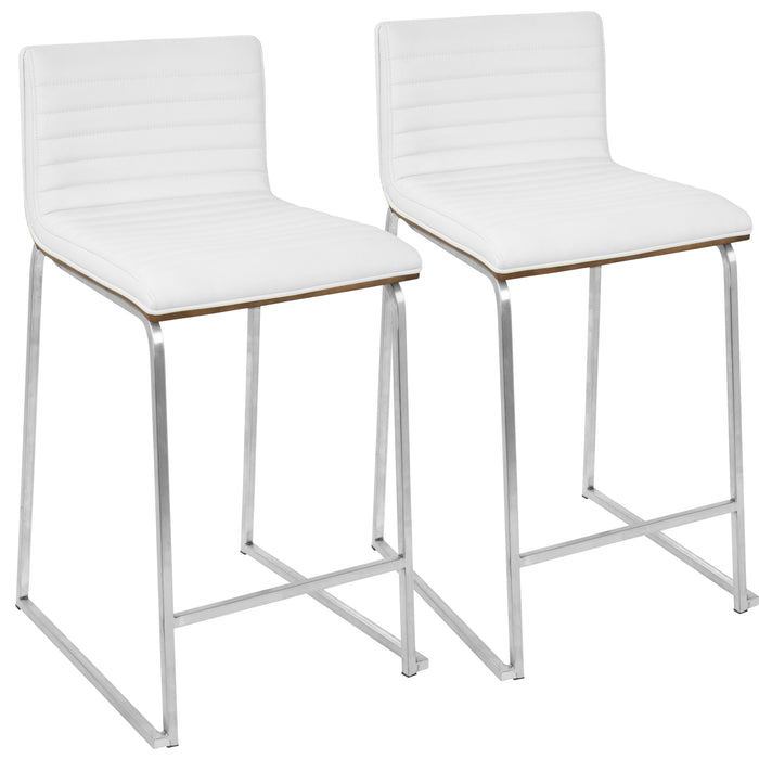 Mara - Contemporary Elegant Design Counter Stool (Set of 2)