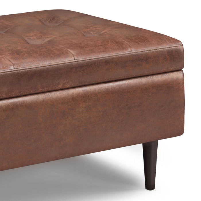 Shay - Mid Century Small Coffee Table Storage Ottoman