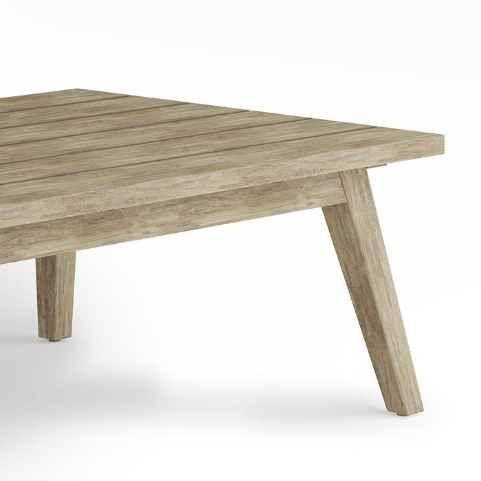 Cayman - Outdoor Coffee Table - Brushed Natural Acacia