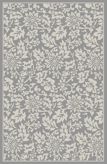 Macau - Non - Slip Accent Rug, Floral Charm