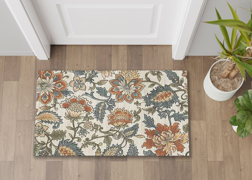 Fenix - Accent Rug, Floral Charm