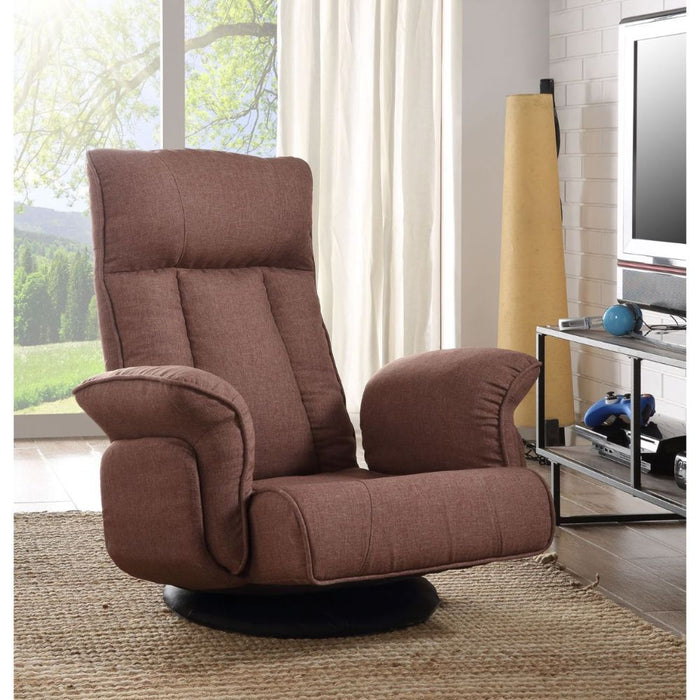 Phemie - Youth Game Chair - Chocolate Fabric