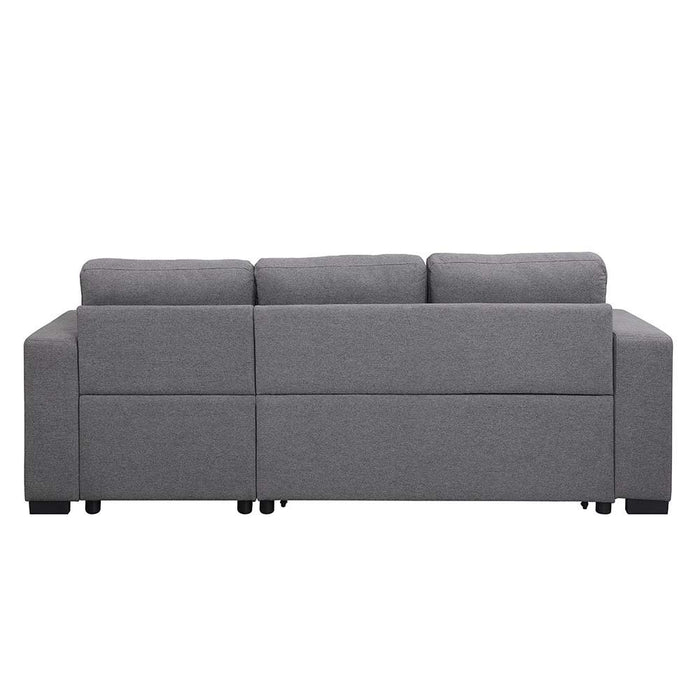 Jacop - Sectional Sofa - Dark Gray Fabric