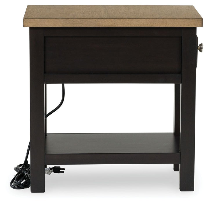 Drazmine - Brown - Chair Side End Table