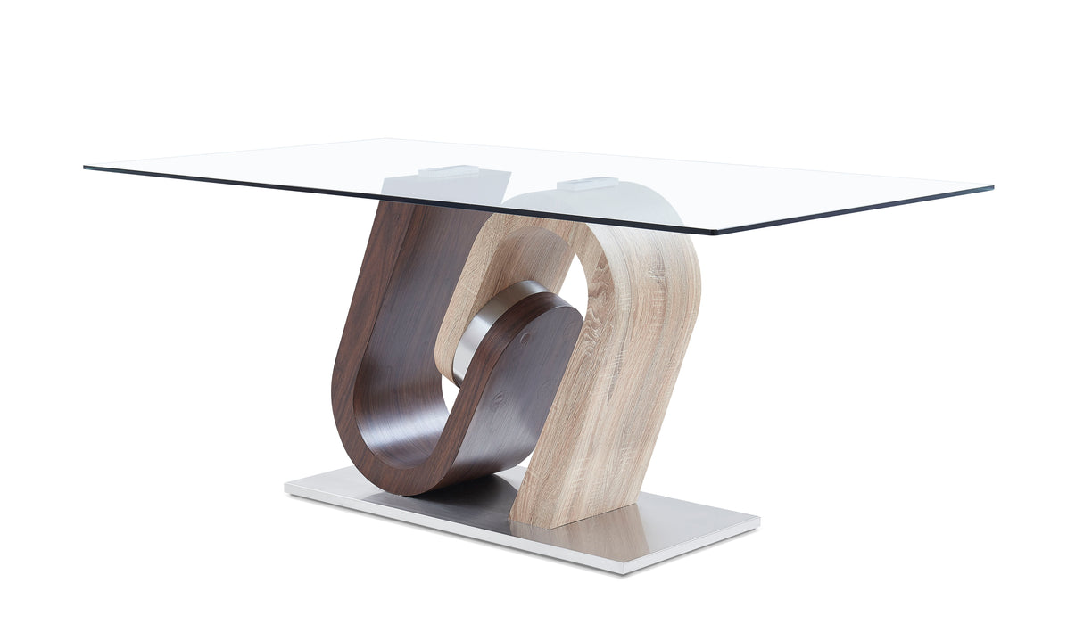 Tony - Dining Table - Brown / Beige