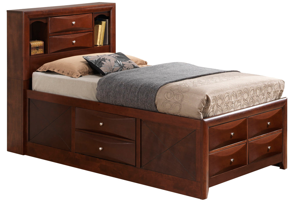 Marilla - Bookcase Storage Bed