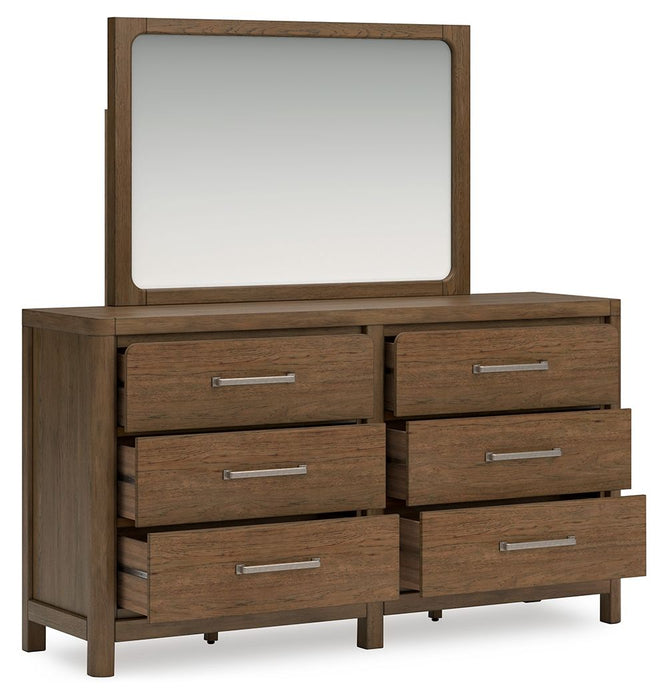 Cabalynn - Light Brown - Dresser And Mirror