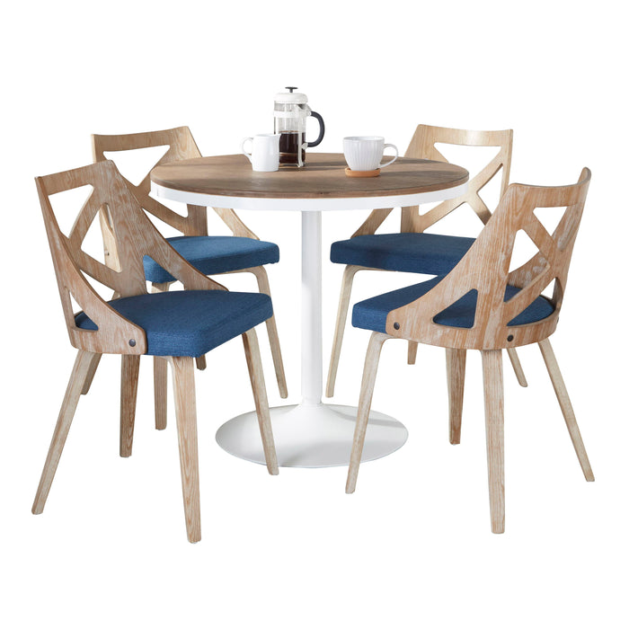 Dakota Charlotte - 5 Piece Dining Set Contemporary