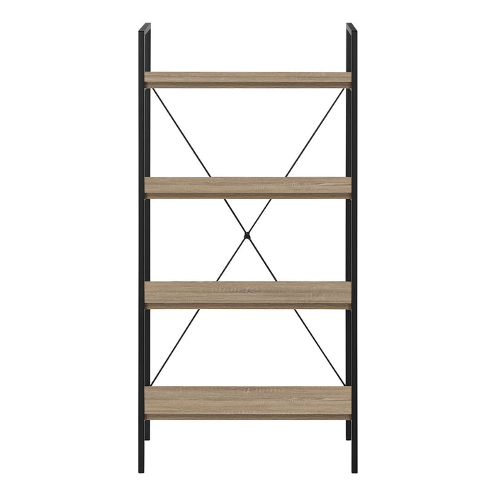 Bookshelf, Bookcase, 4 Tier, Office, Bedroom, Contemporary, Modern