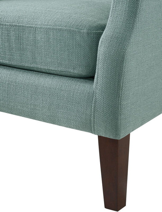 Irwin - Linen Button Tufted Wingback Chair