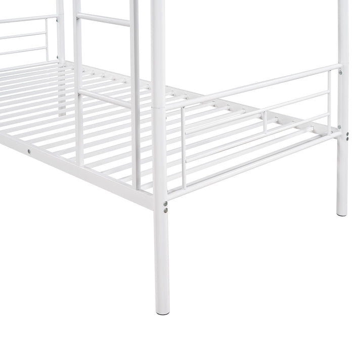 Twin Over Twin Metal Bunk Bed